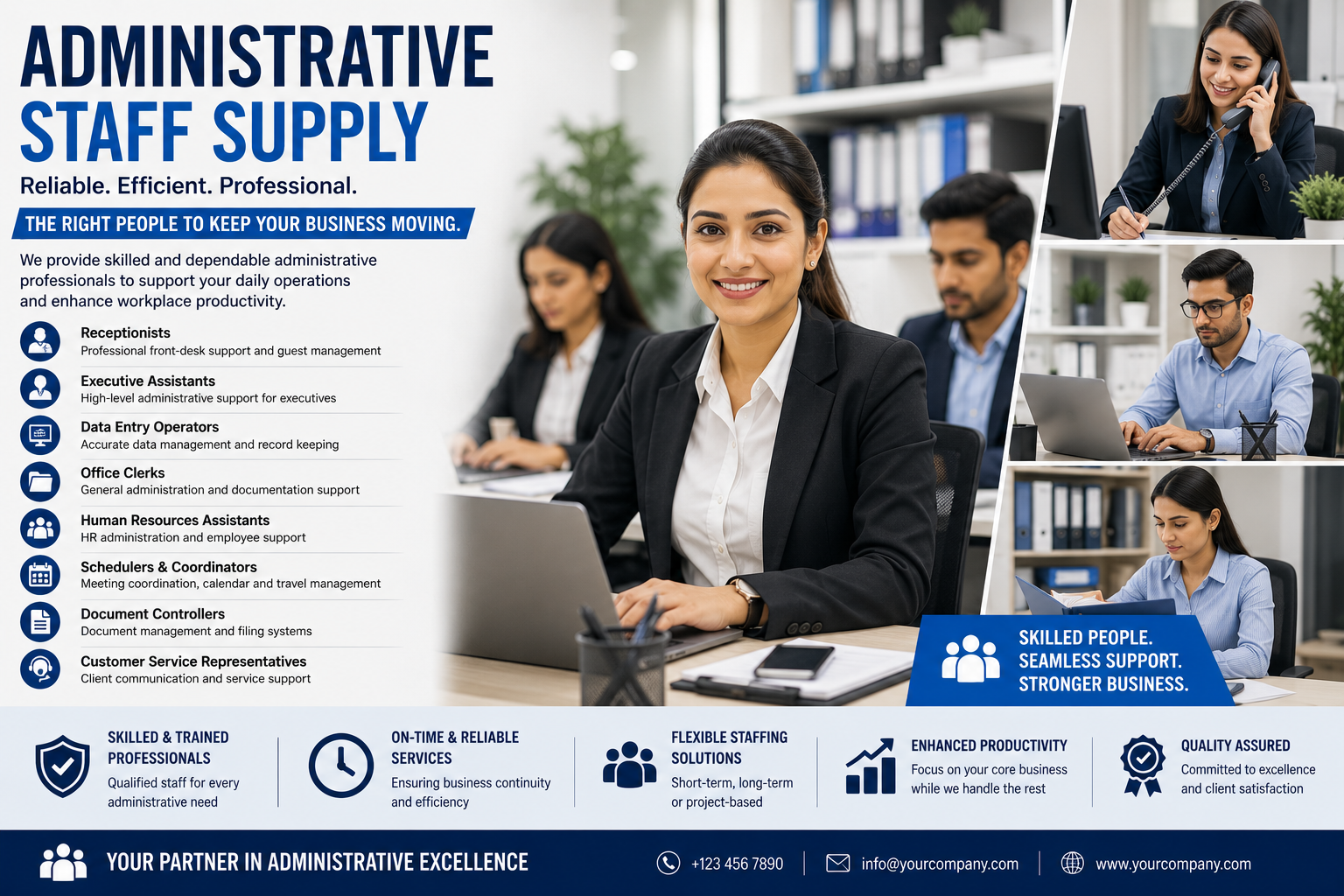 Administrative Staff Supply