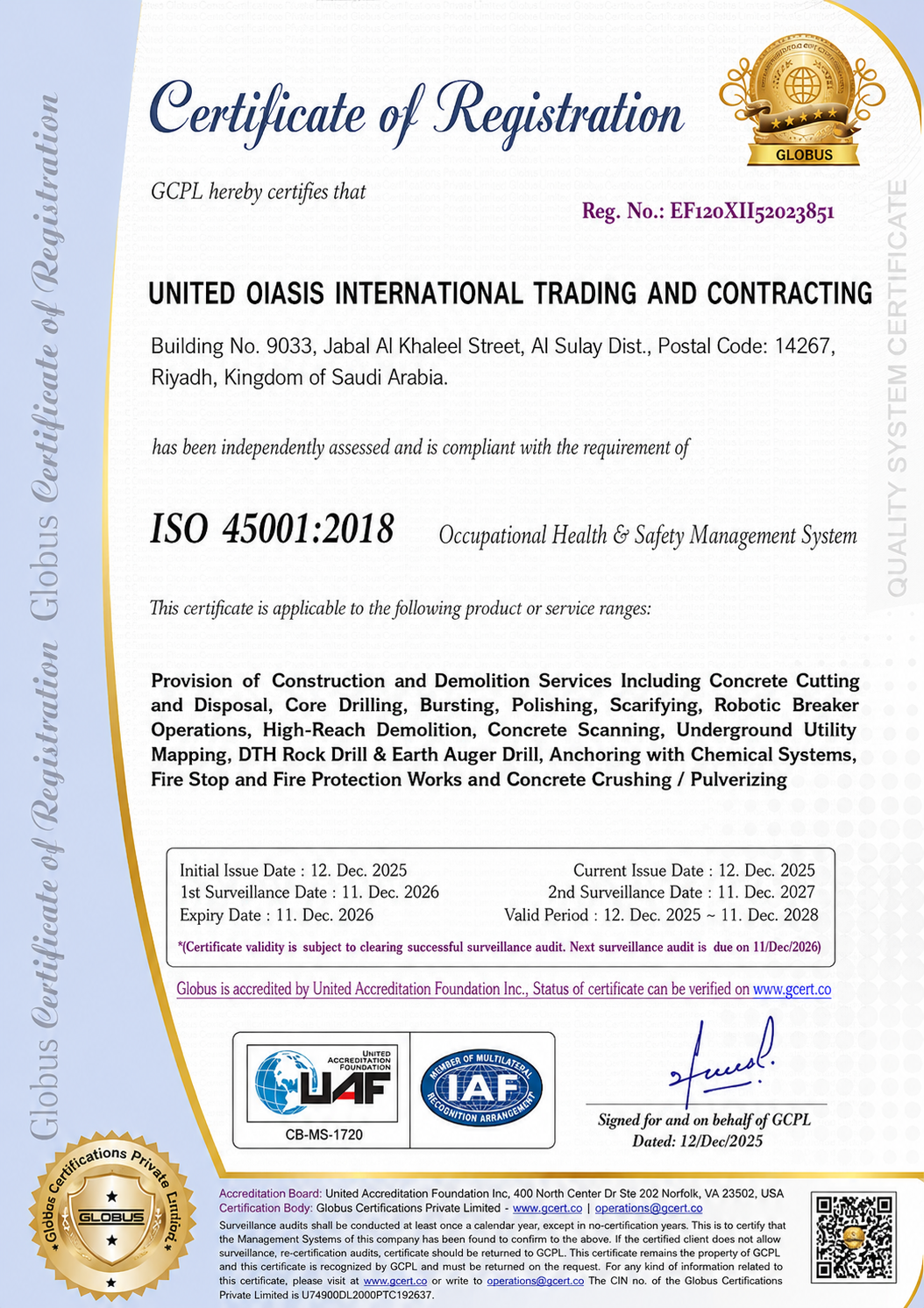 ISO 45001:2018